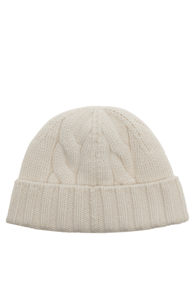Loro Piana white cashmere hat for women 176142 - photo 3