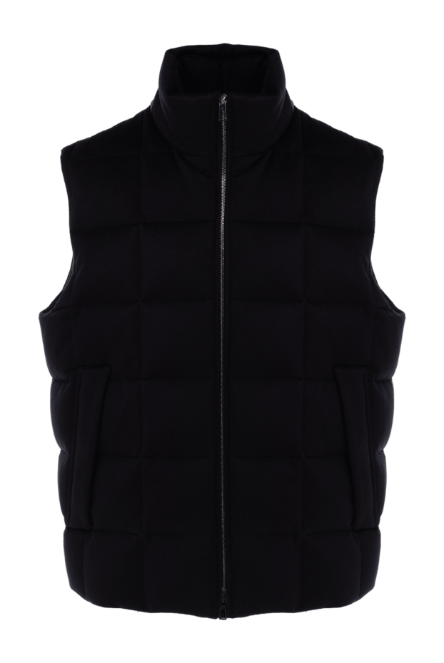 Loro Piana cashmere vest for men black 176152 - photo 1