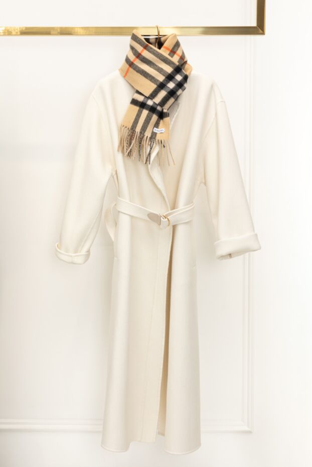 Loro Piana women's milky cashmere coat with hood 176163 - photo 2