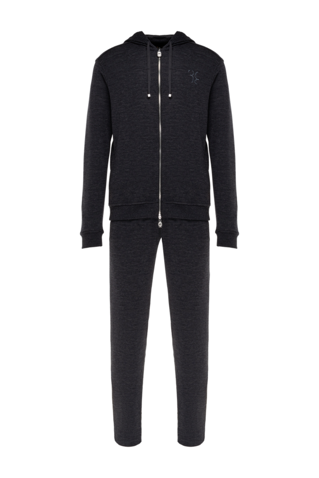 Billionaire billionaire men's gray cashmere and silk walking suit 176173 - photo 1