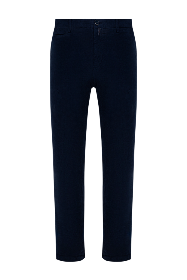 Kiton man men's blue cotton and elastane jeans 176176 - photo 1