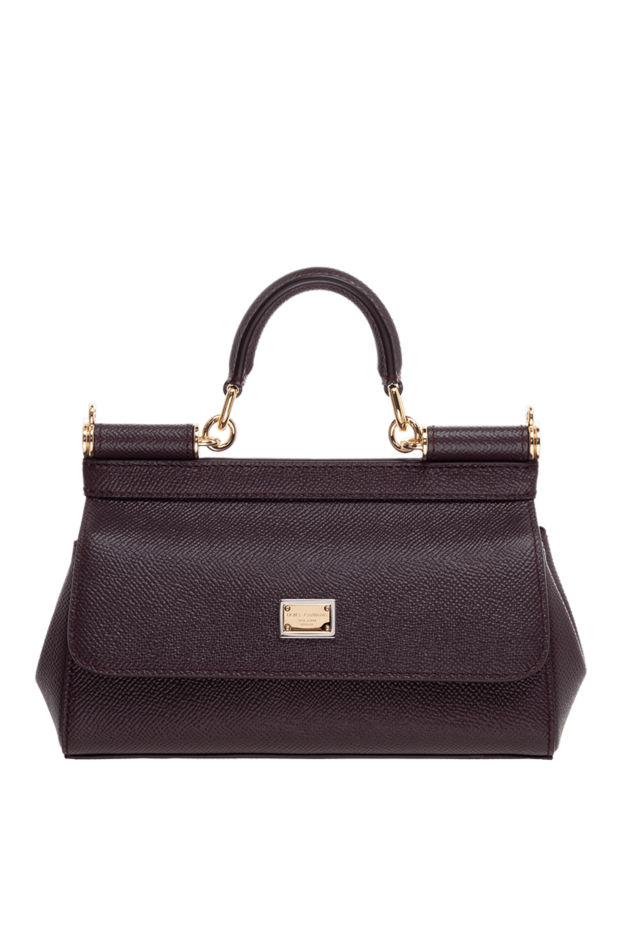 Dolce & Gabbana woman women's leather bag purple buy with prices and photos 176247 - photo 1