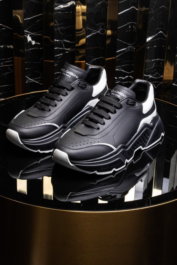 Dolce & Gabbana women's black daymaster sneakers 176255 - photo 2