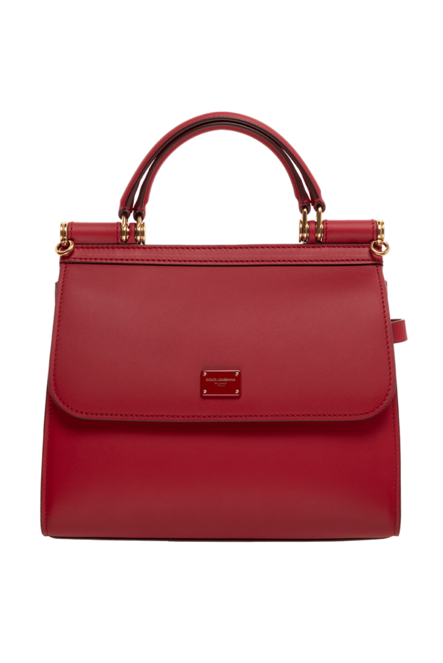 Dolce & Gabbana woman women's red genuine leather bag buy with prices and photos 176272 - photo 1