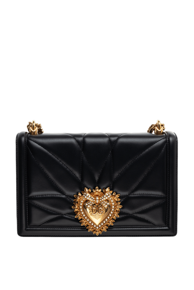 Dolce & Gabbana woman women's black lambskin bag buy with prices and photos 176285 - photo 1