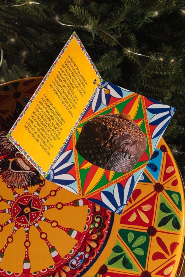 Dolce & Gabbana easter panettone cake in a gift box with chestnuts 176292 - photo 3