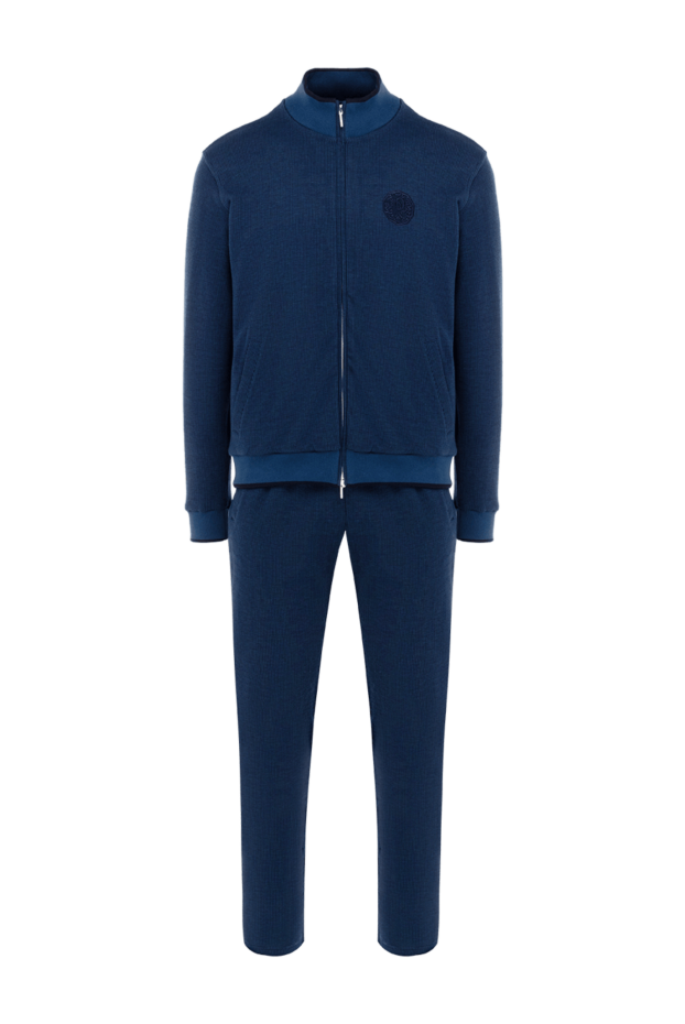 Roger Pinault man men's blue cotton walking suit buy with prices and photos 176317 - photo 1