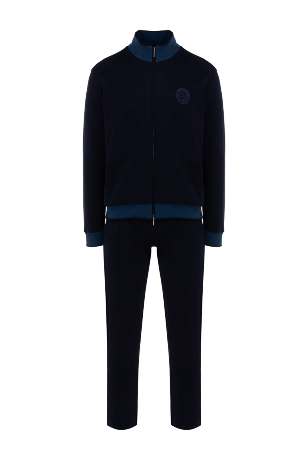 Roger Pinault men's zippered tracksuit with contrast collar and cuffs 176318 - photo 1