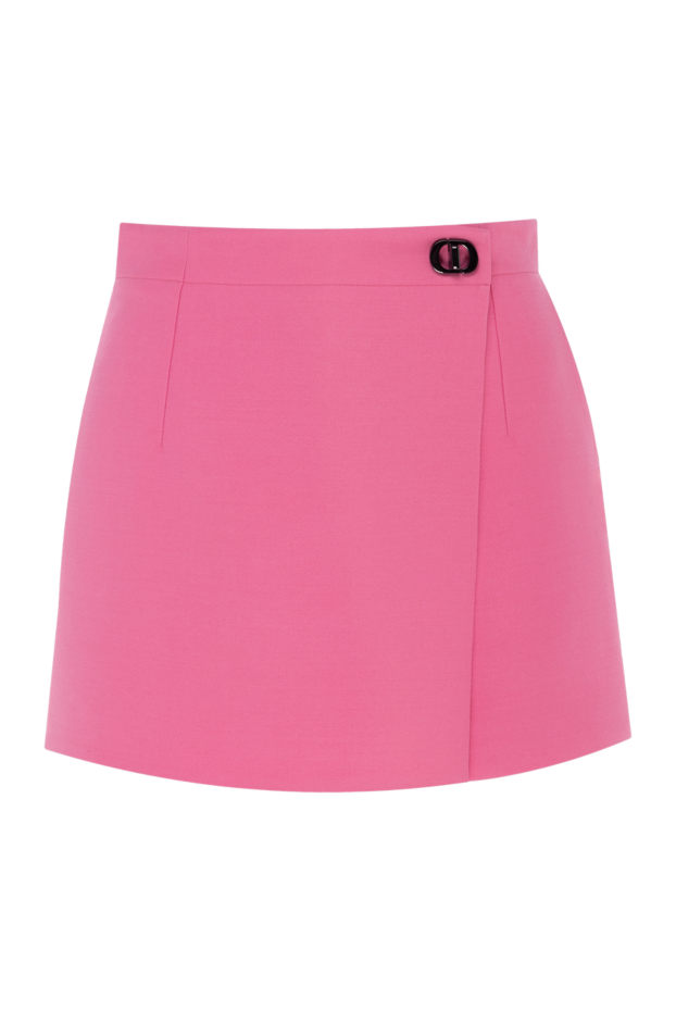 Dior woman women's wool and silk shorts pink buy with prices and photos 176344 - photo 1