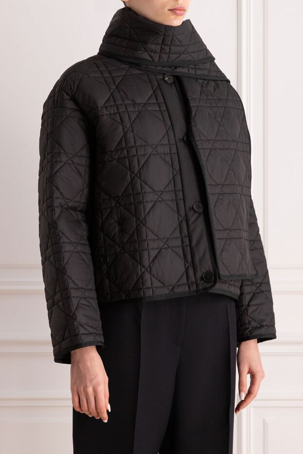 Dior black polyester jacket for women 176350 - photo 3
