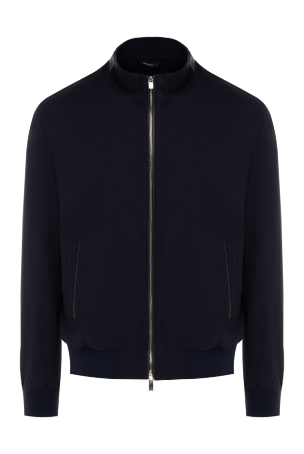 Tombolini jacket made of wool and elastane for men blue 176358 - photo 1