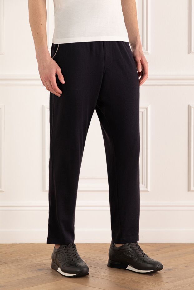 Loro Piana pants for men black 176400 - photo 3