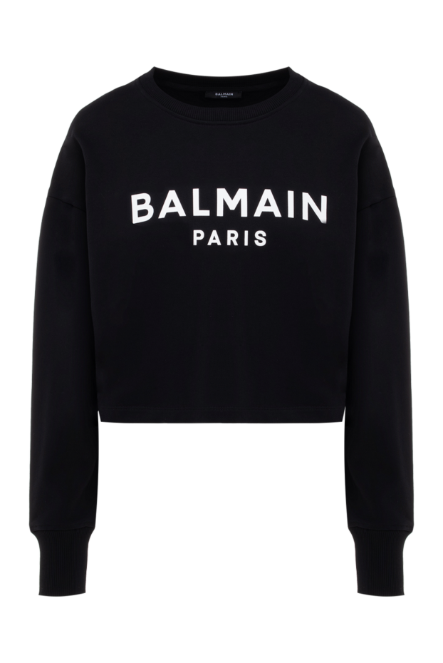 Balmain woman women's white cotton hoodie buy with prices and photos 176473 - photo 1