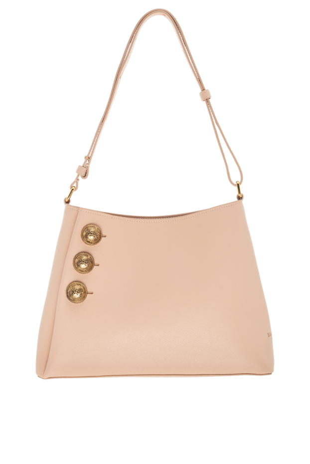 Balmain woman women's leather bag, beige buy with prices and photos 176490 - photo 1