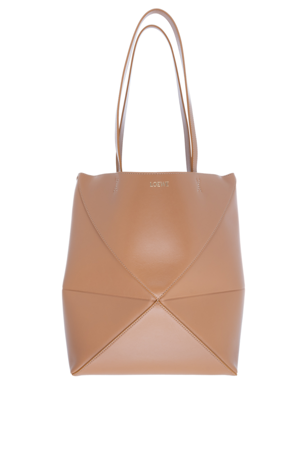 Loewe woman women's leather casual bag, beige buy with prices and photos 176507 - photo 1