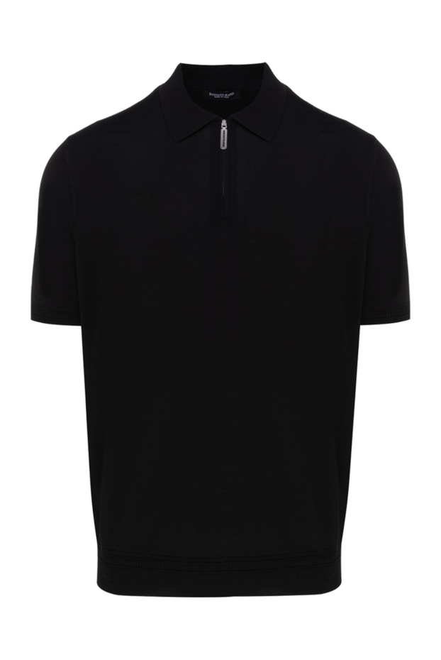 Stefano Ricci polo from silk for men black 176522 - photo 1