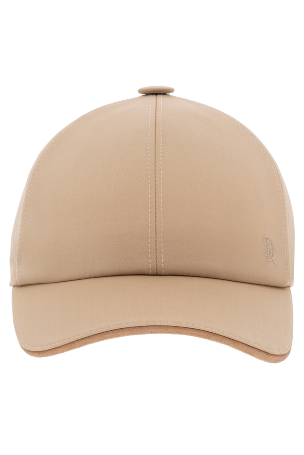 Stefano Ricci beige wool cap for men 176546 - photo 1