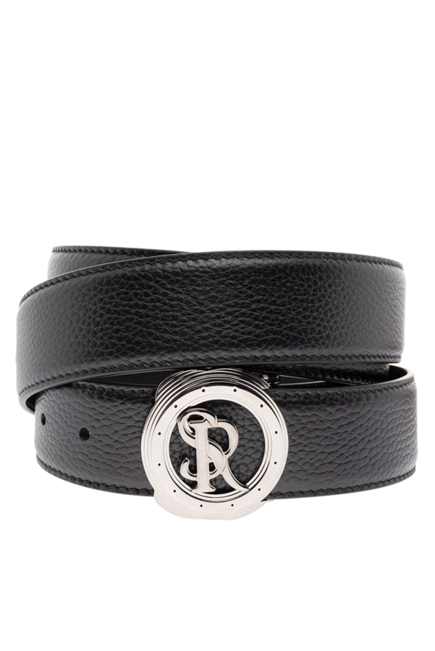 Stefano Ricci leather belt for men black 176550 - photo 1