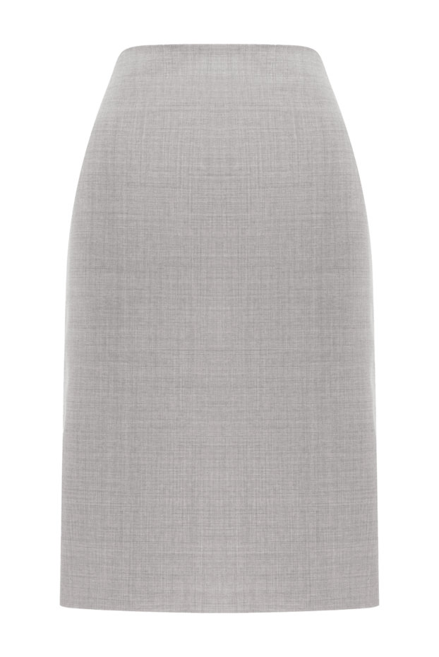 P.A.R.O.S.H. woman women's gray wool and elastane skirt buy with prices and photos 176728 - photo 1