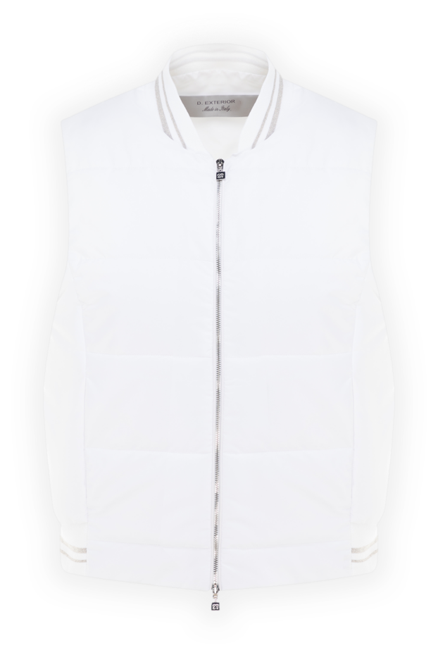 D.Exterior woman women's white viscose and polyamide vest buy with prices and photos 176756 - photo 1