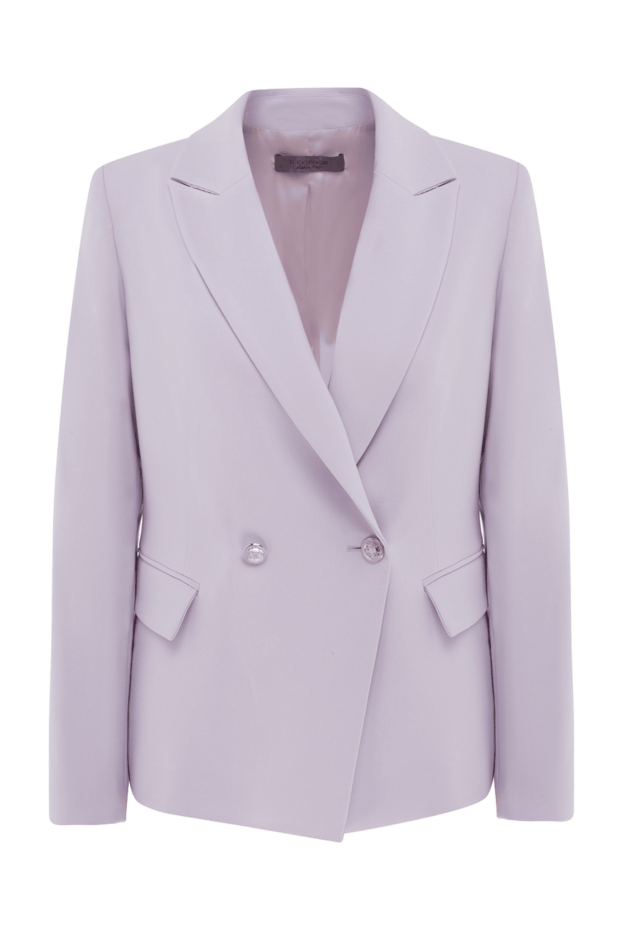 D.Exterior woman women's acetate and elastane jacket purple buy with prices and photos 176759 - photo 1