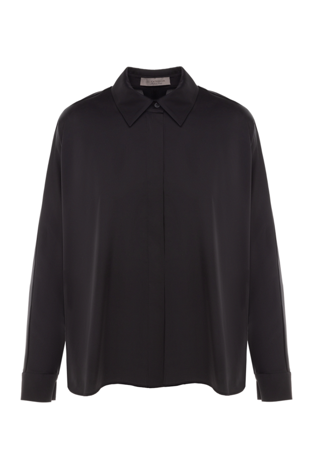 D.Exterior woman women's black polyester and elastane shirt buy with prices and photos 176760 - photo 1