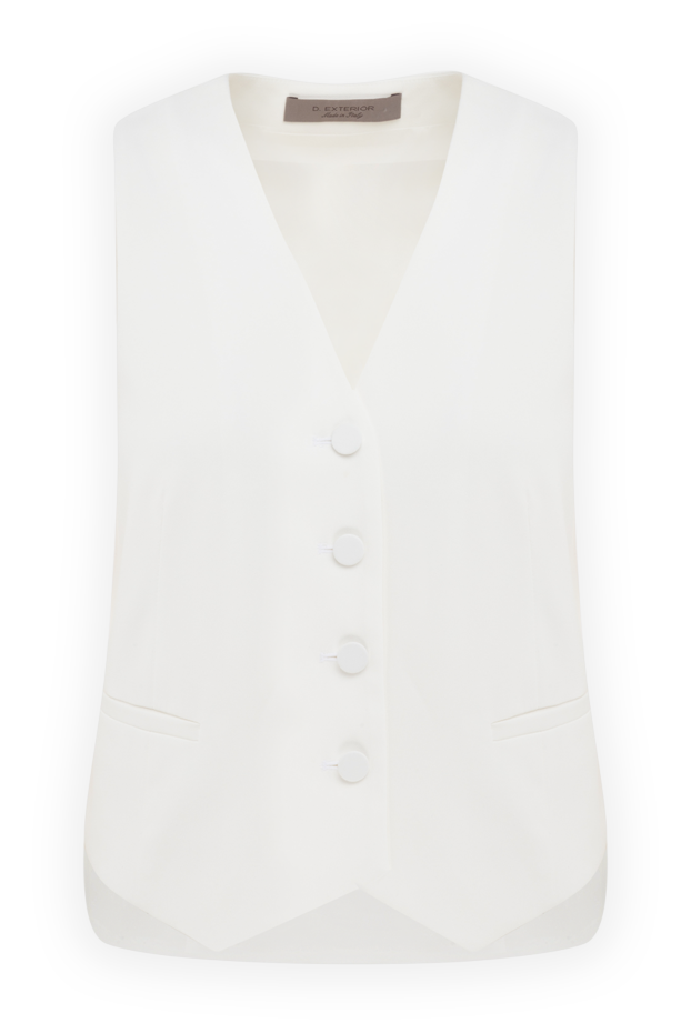 D.Exterior woman women's white polyester and elastane vest buy with prices and photos 176762 - photo 1