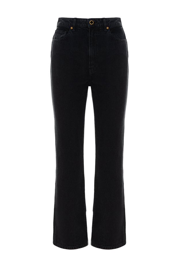 Khaite жіночі джинси з бавовни жіночі чорні купити фото з цінами 176781 - фото 1