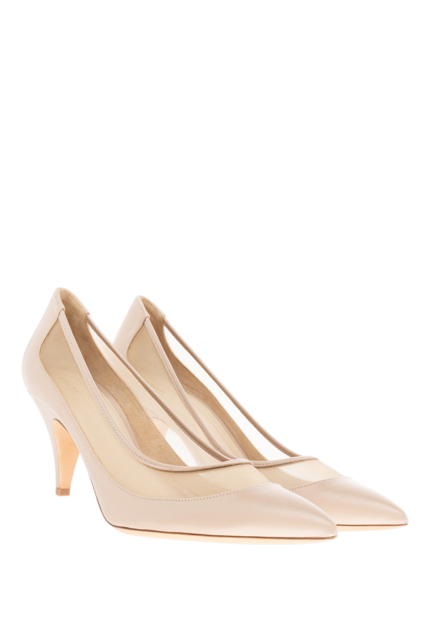 Khaite classic mid-heeled shoes with transparent elements 176793 - photo 3