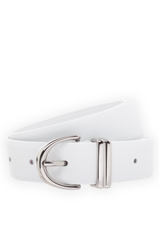 Khaite woman women's white genuine leather belt buy with prices and photos 176799 - photo 1