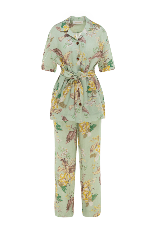 Zimmermann green linen suit with trousers for women 176818 - photo 1