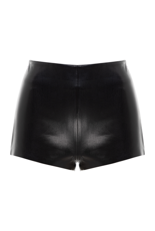 The Andamane woman women's black genuine leather shorts buy with prices and photos 176841 - photo 1