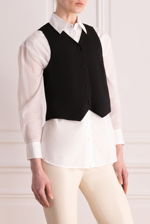 The Andamane black polyester suit vest for women 176845 - photo 3
