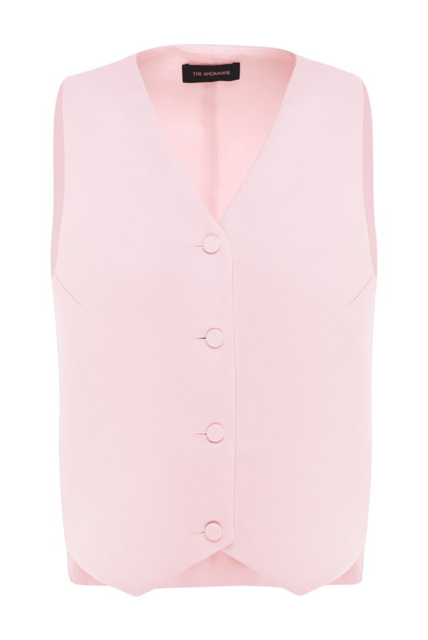 The Andamane woman women's pink suit vest made of polyester buy with prices and photos 176847 - photo 1