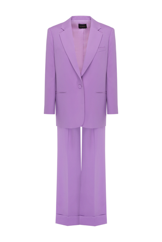 The Andamane woman women's purple suit with polyester trousers buy with prices and photos 176851 - photo 1