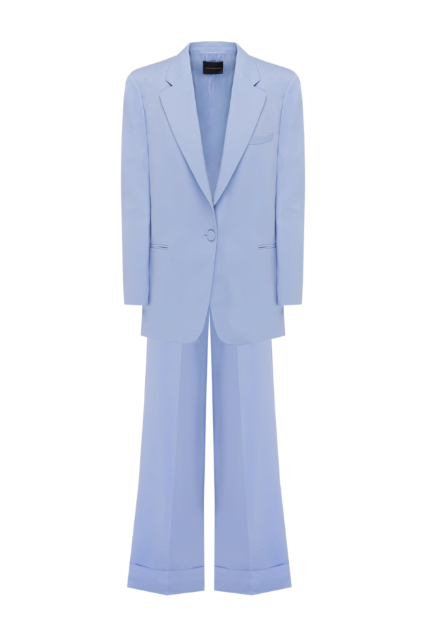 The Andamane woman women's blue suit with polyester trousers buy with prices and photos 176853 - photo 1