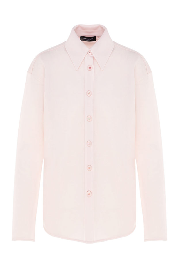 Fabiana Filippi woman cotton and nylon shirt for women pink buy with prices and photos 176864 - photo 1