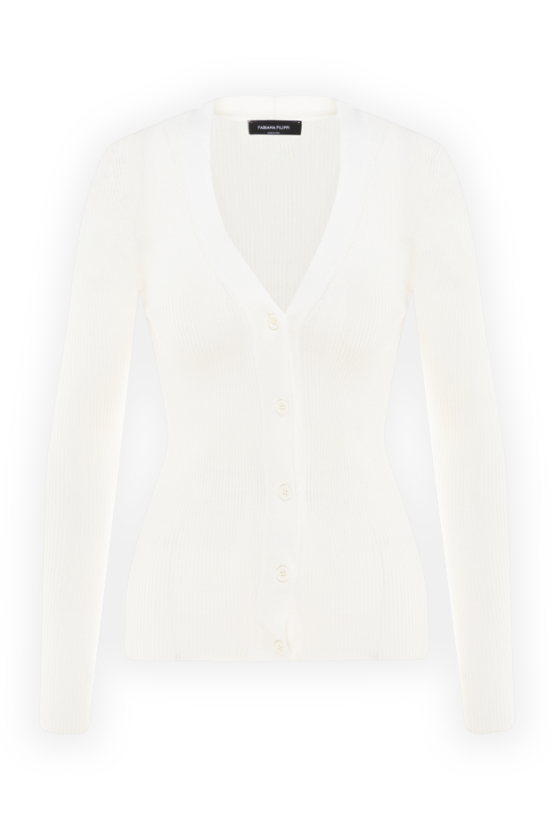 Fabiana Filippi woman cotton cardigan for women white buy with prices and photos 176865 - photo 1