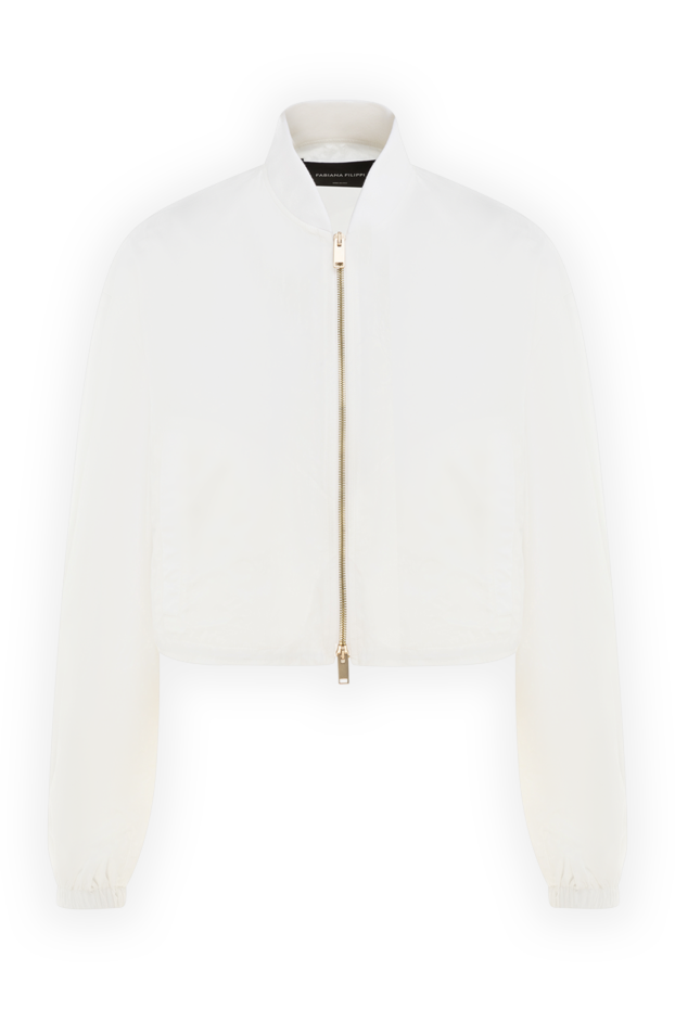 Fabiana Filippi woman women's white polyamide jacket buy with prices and photos 176869 - photo 1