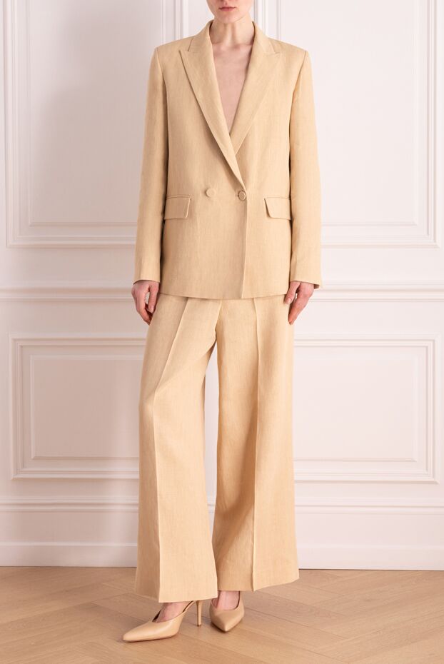 Fabiana Filippi woman women's beige suit with trousers buy with prices and photos 176871 - photo 2