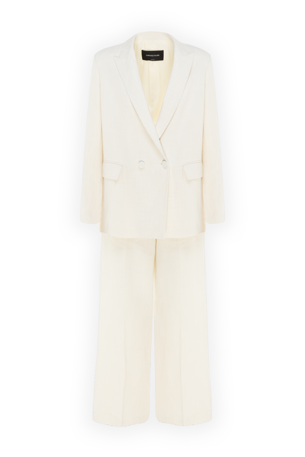 Fabiana Filippi woman women's white suit with trousers buy with prices and photos 176872 - photo 1