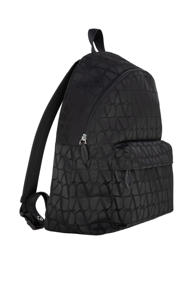 Valentino a textile backpack with adjustable straps and a patterned surface 176988 - photo 3