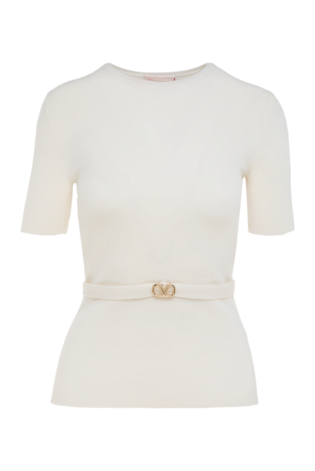 Valentino woman women's white wool jumper buy with prices and photos 176998 - photo 1