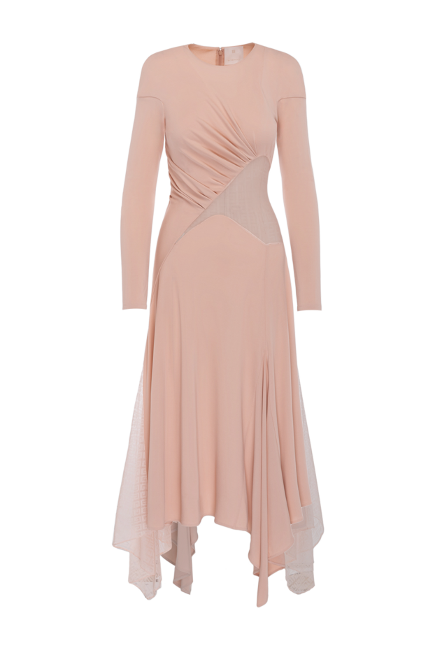 Givenchy женские платье из вискозы женское розовое купить с ценами и фото 177010 - фото 1
