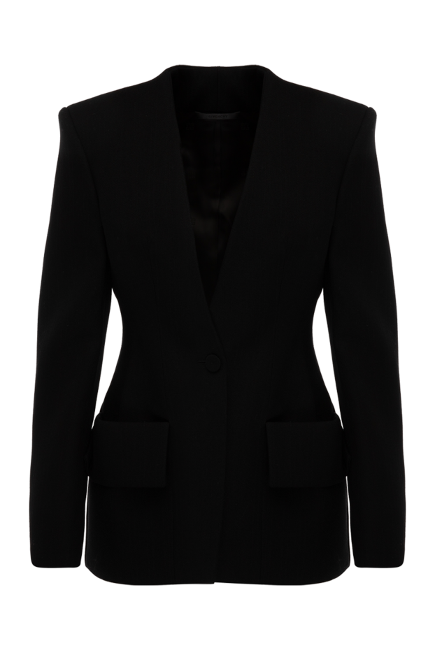 Givenchy woman women's black wool jacket buy with prices and photos 177011 - photo 1