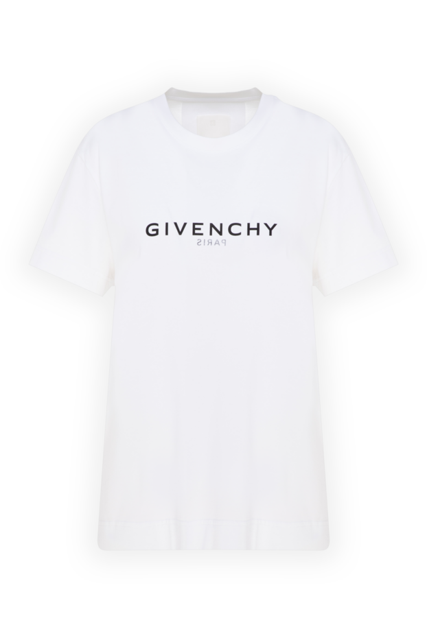 Givenchy woman women's white cotton t-shirt buy with prices and photos 177014 - photo 1