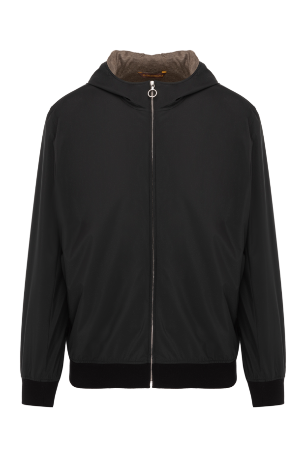 Seraphin man black men's jacket made of nylon and cashmere buy with prices and photos 177078 - photo 1