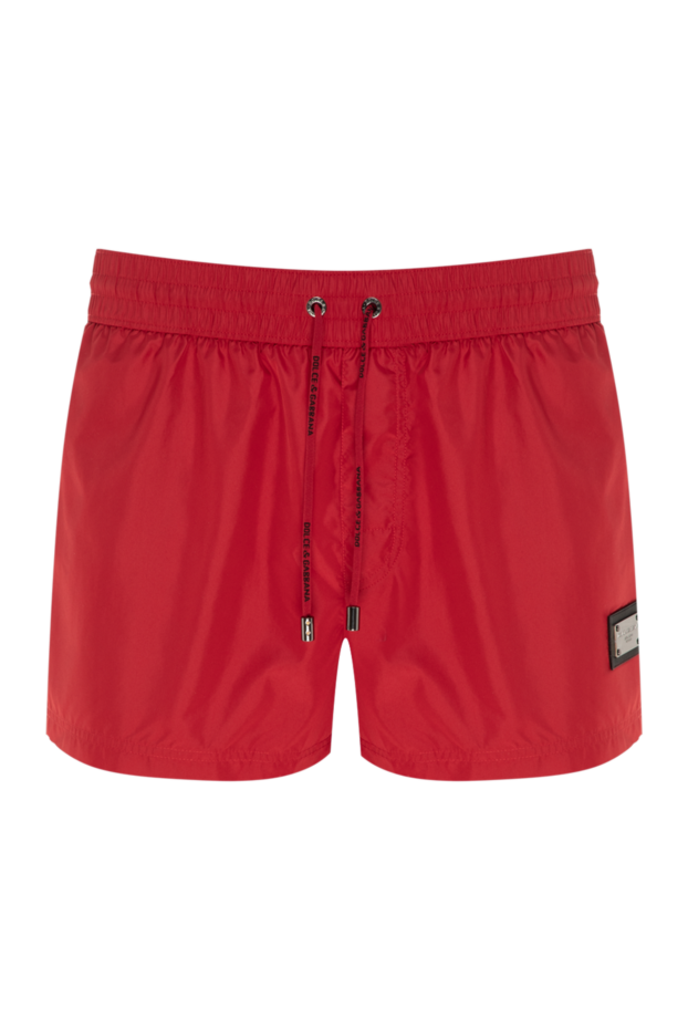 Dolce & Gabbana red polyester beach shorts for men 177097 - photo 1