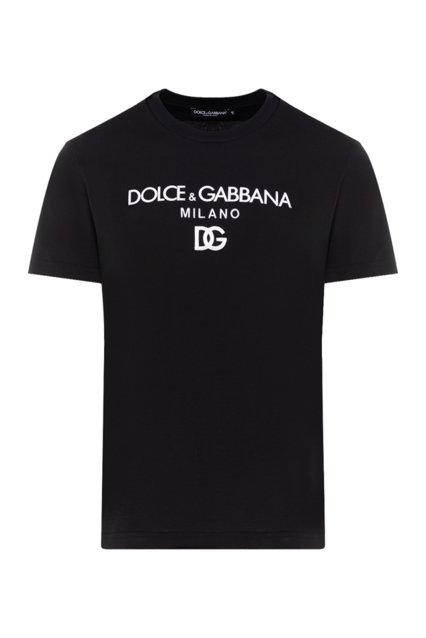 Dolce & Gabbana cotton t-shirt with milano graphics and dg monogram 177101 - photo 1