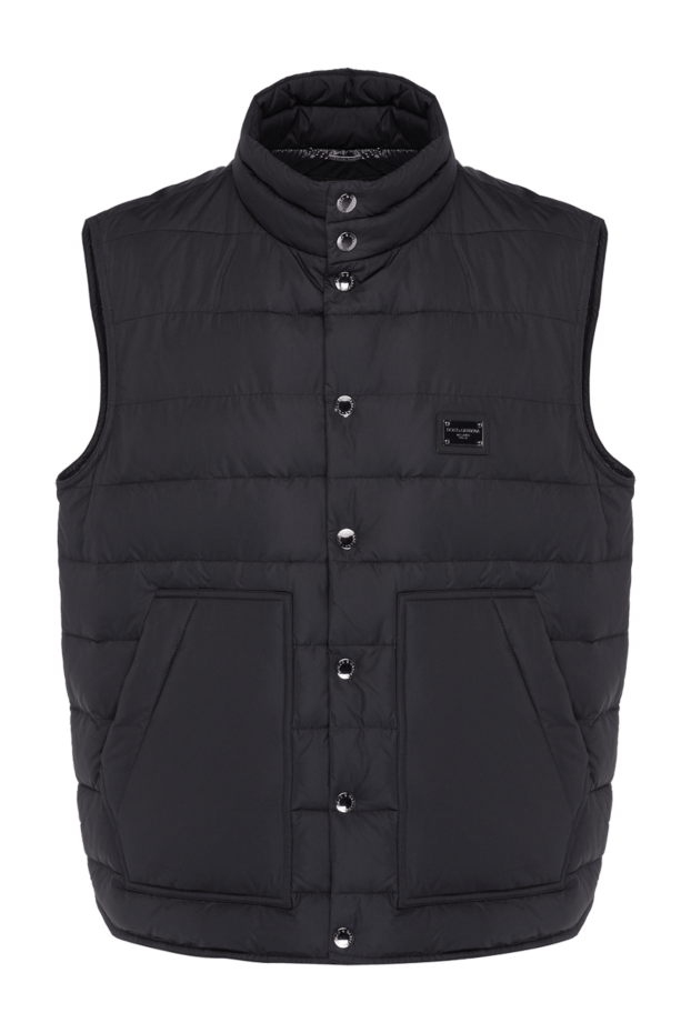 Dolce & Gabbana man black polyester vest for men buy with prices and photos 177108 - photo 1